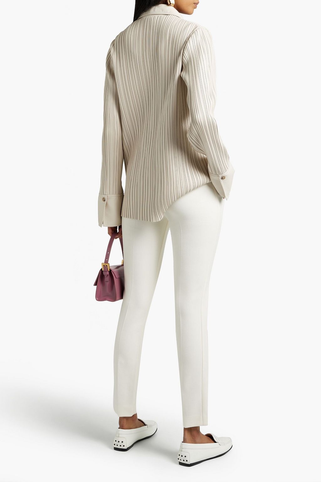 TOD'S Twill skinny pants