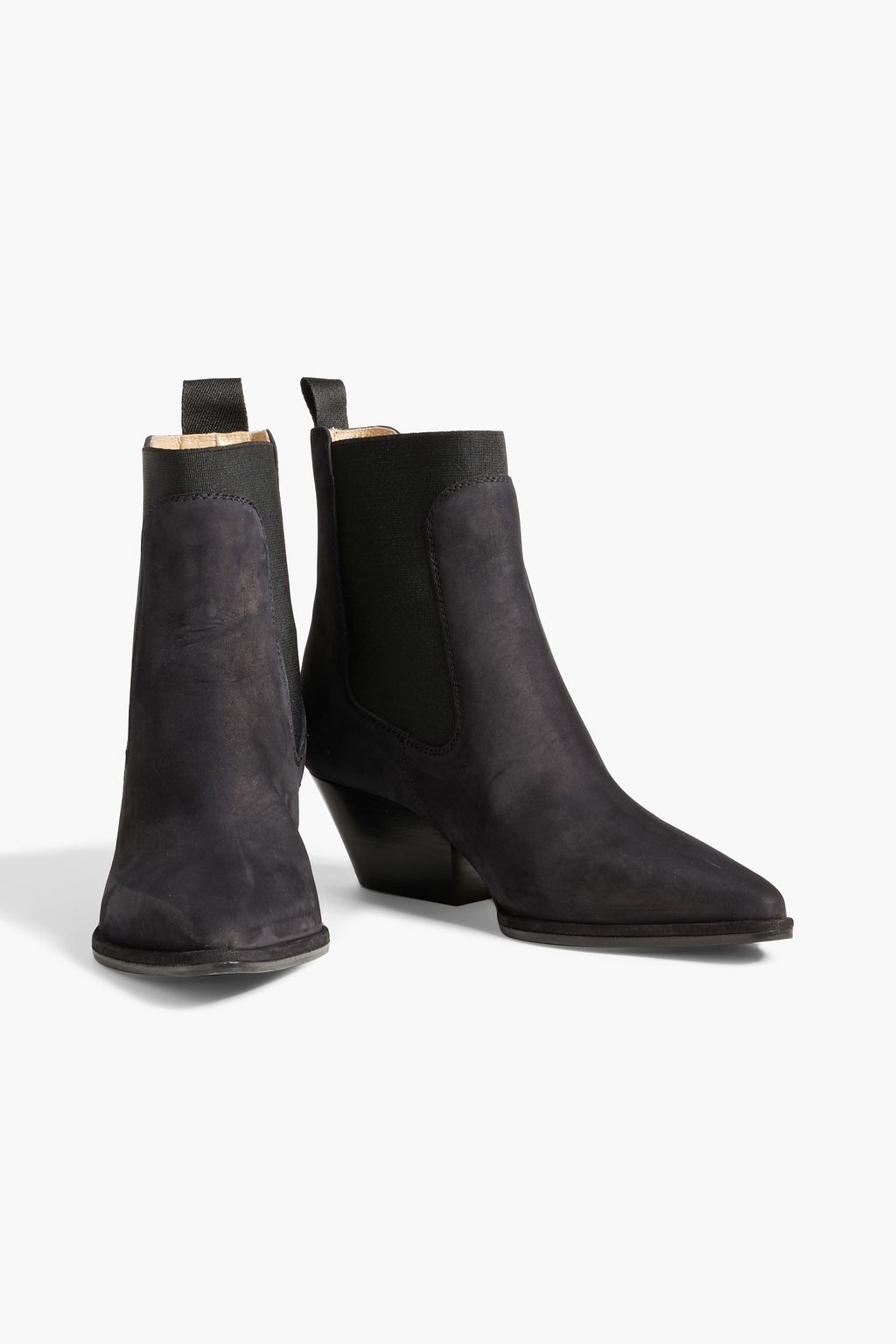 SERGIO ROSSI Carla 45 nubuck ankle boots