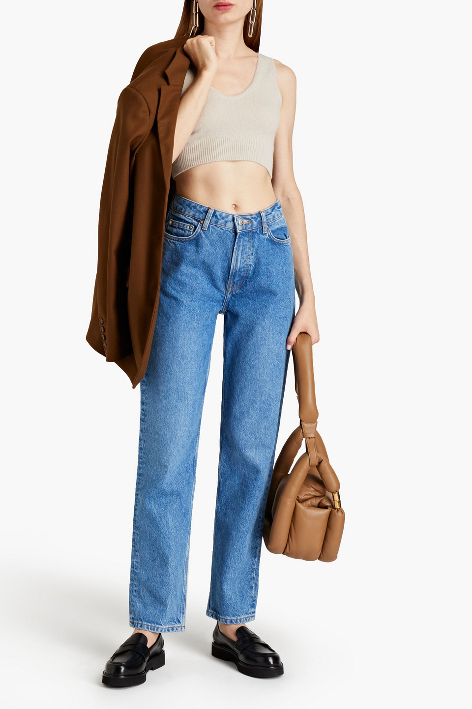 Samsã¸e Samsã¸e Marianne High-rise Straight-leg Jeans In Blue