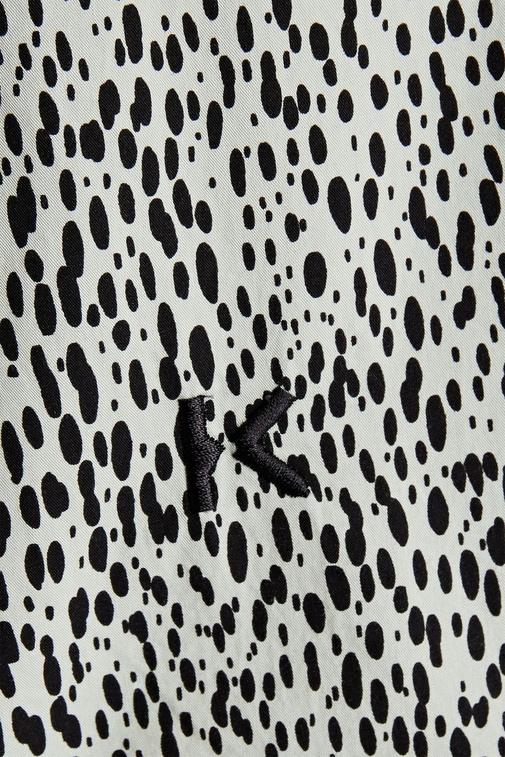 KENZO Printed cotton-poplin shirt