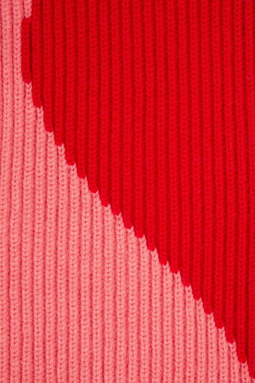 CAROLINA HERRERA Jacquard-knit cashmere scarf