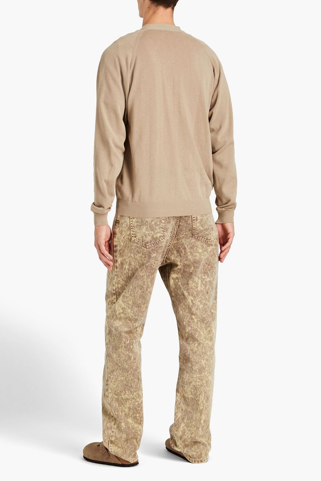 KENZO Appliquéd cotton cardigan