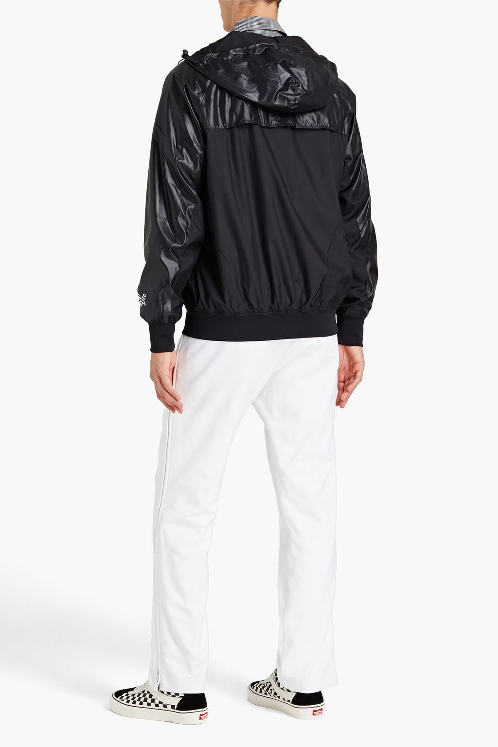 KENZO Paneled printed shell track jacket