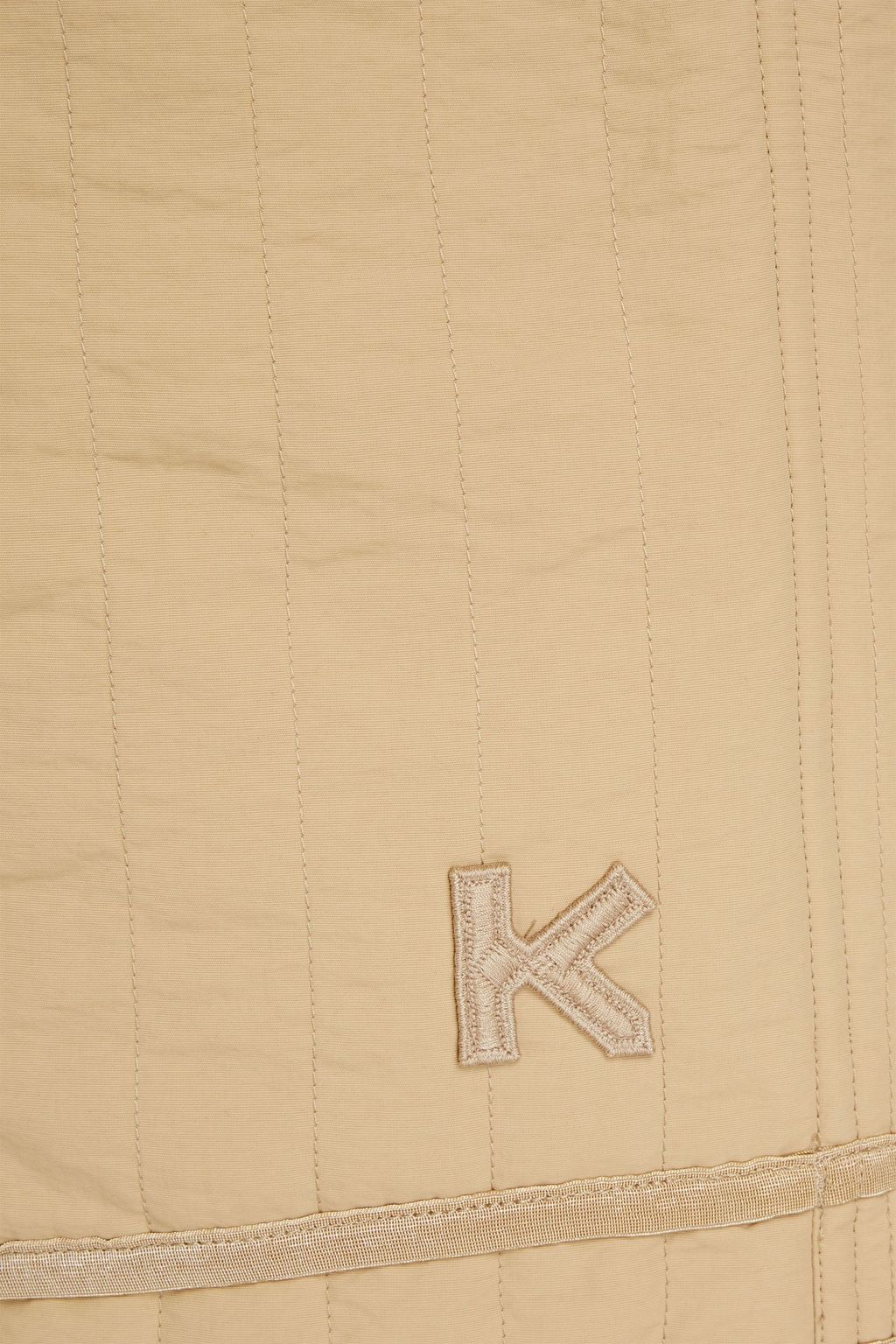 KENZO Convertible quilted printed shell vest