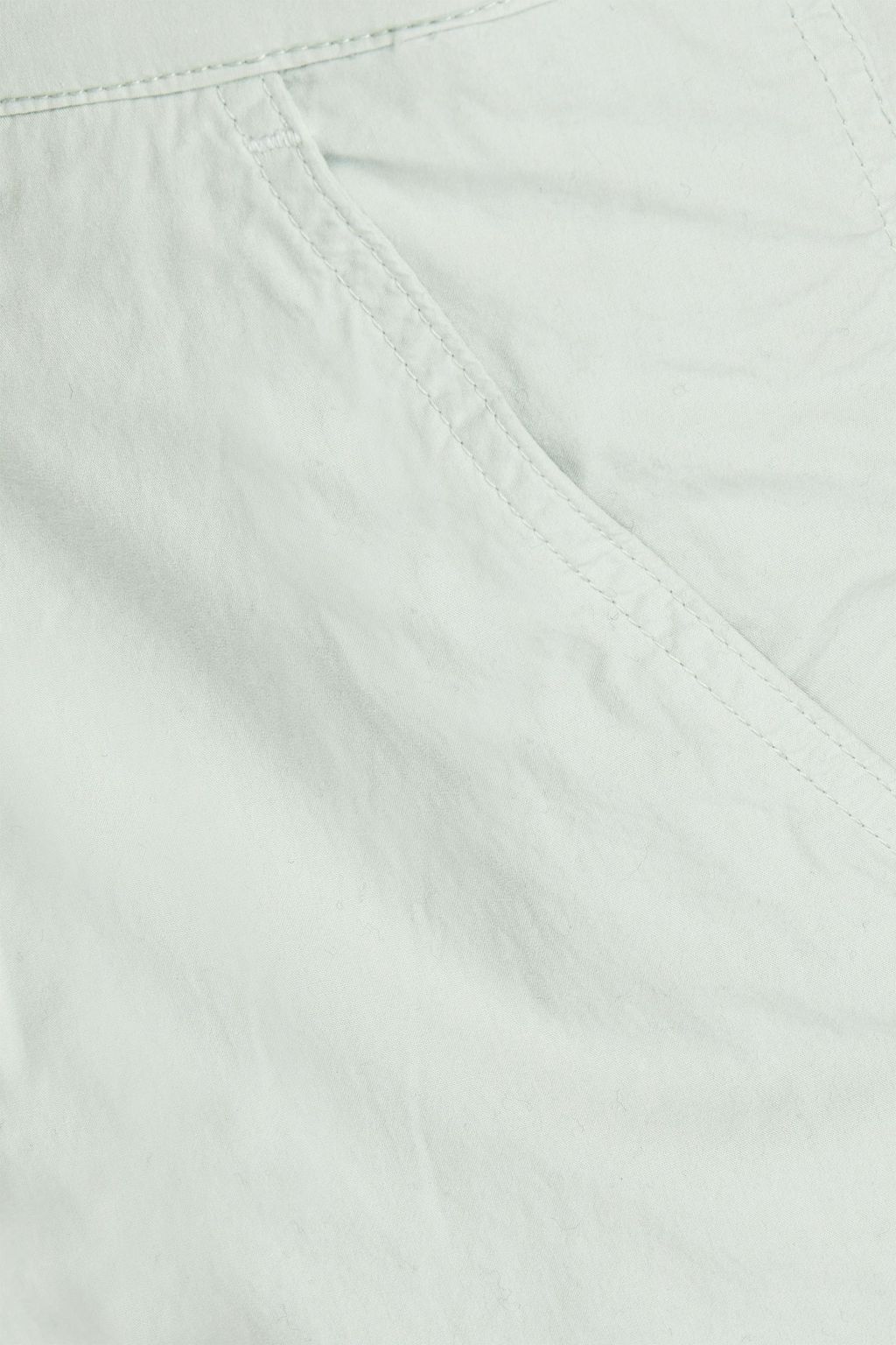 KENZO Pleated cotton chinos