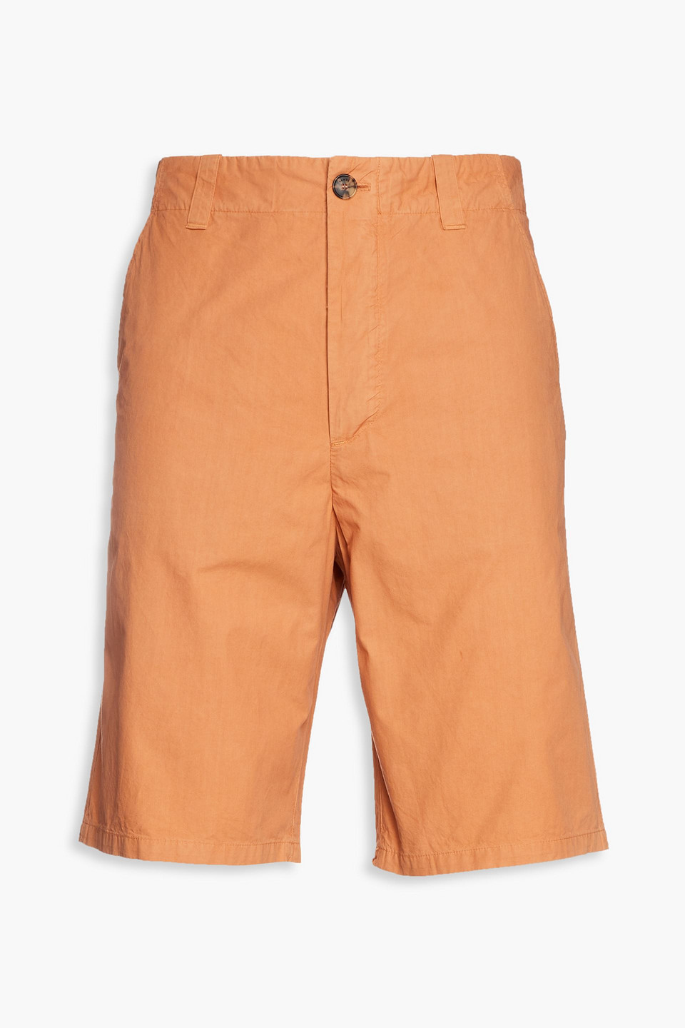 Kenzo Cotton Shorts In Peach