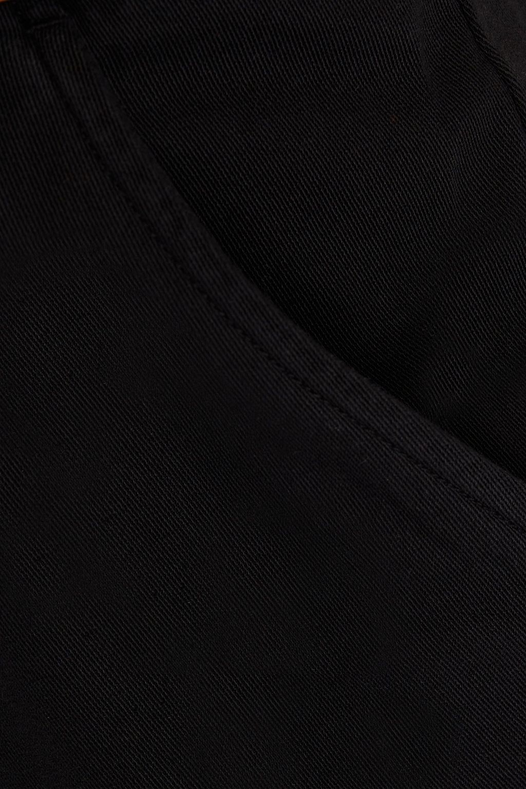 KENZO Embroidered cotton-twill chinos