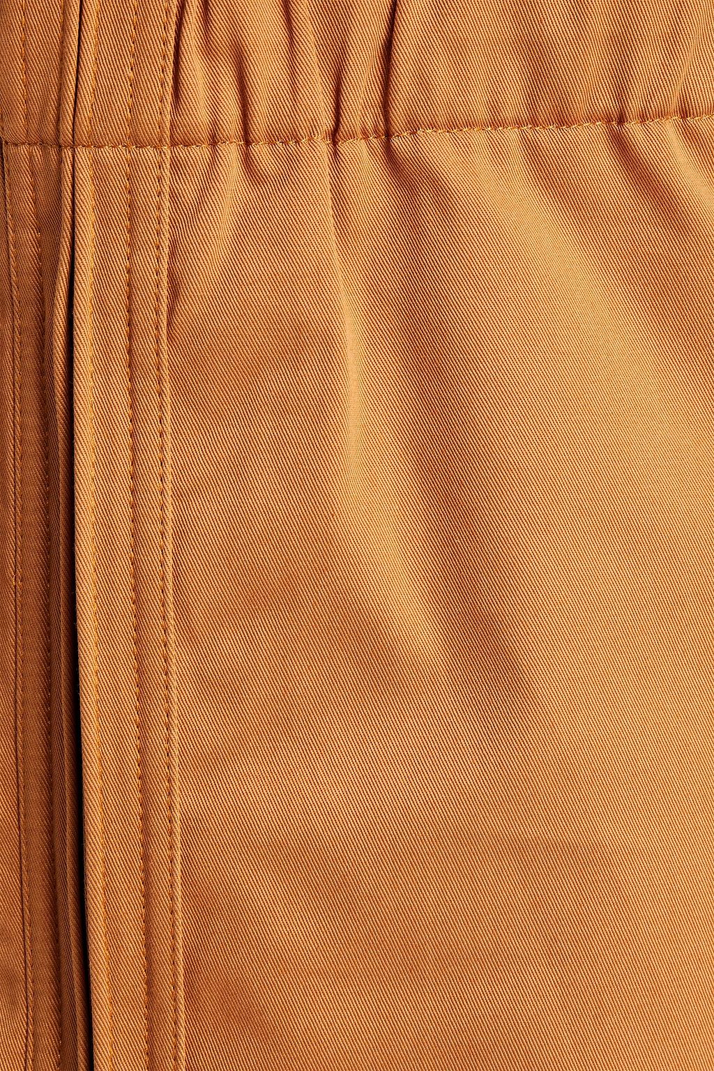 KENZO Cotton-twill drawstring shorts