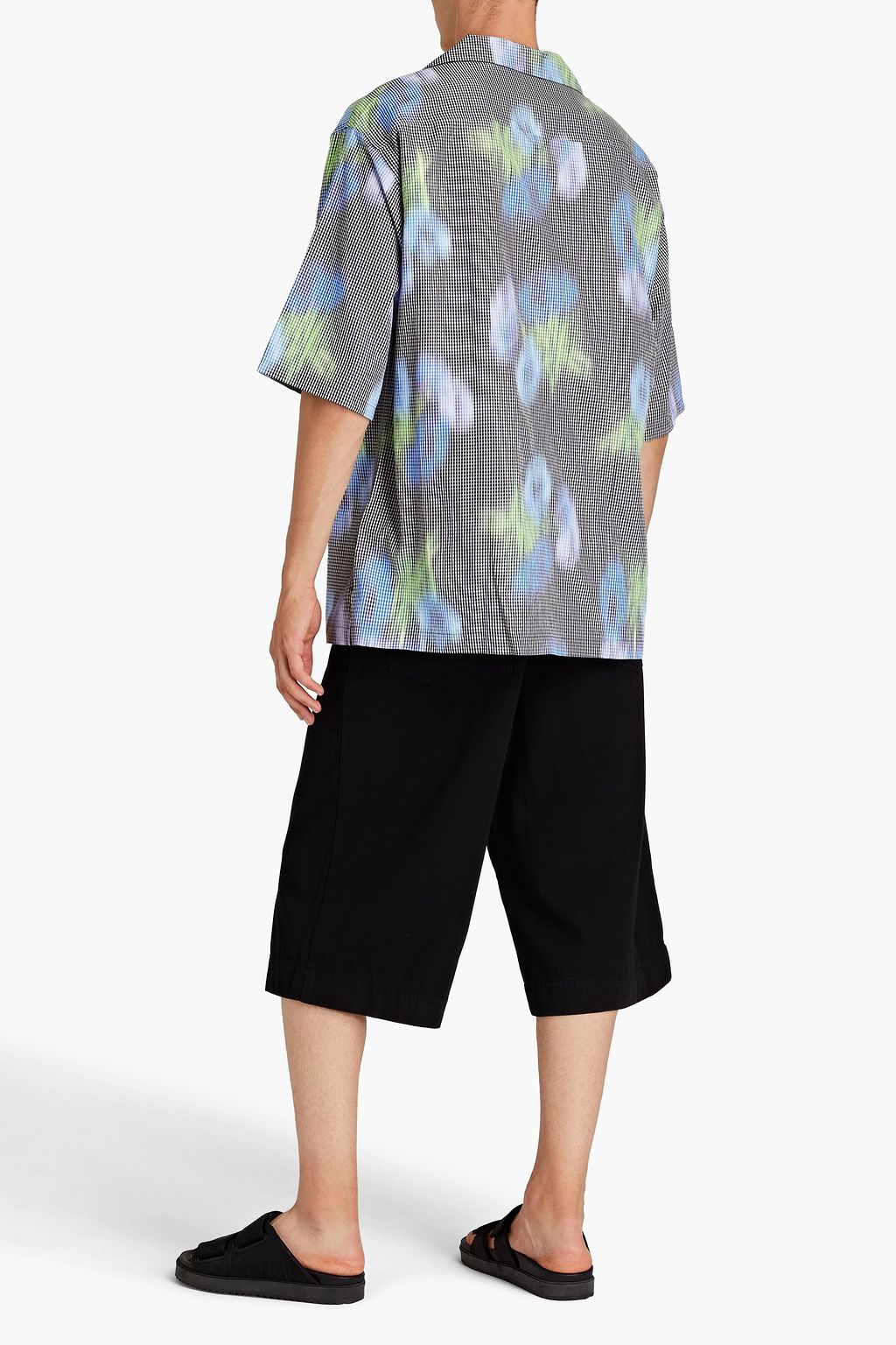 KENZO Cotton-twill shorts