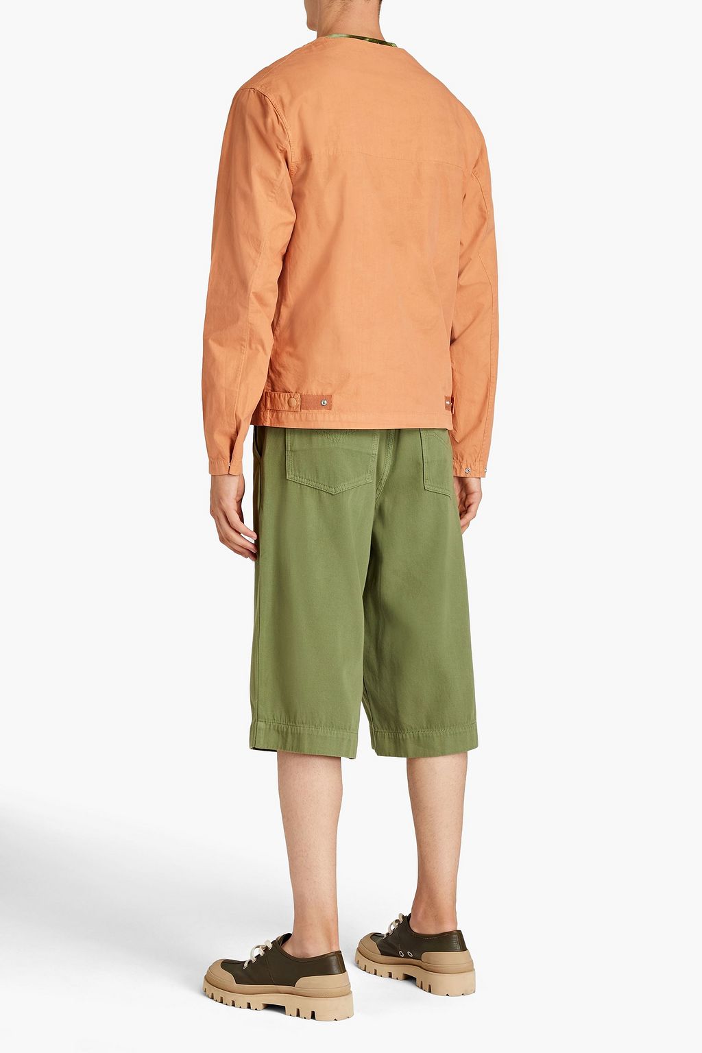 KENZO Cotton-twill shorts