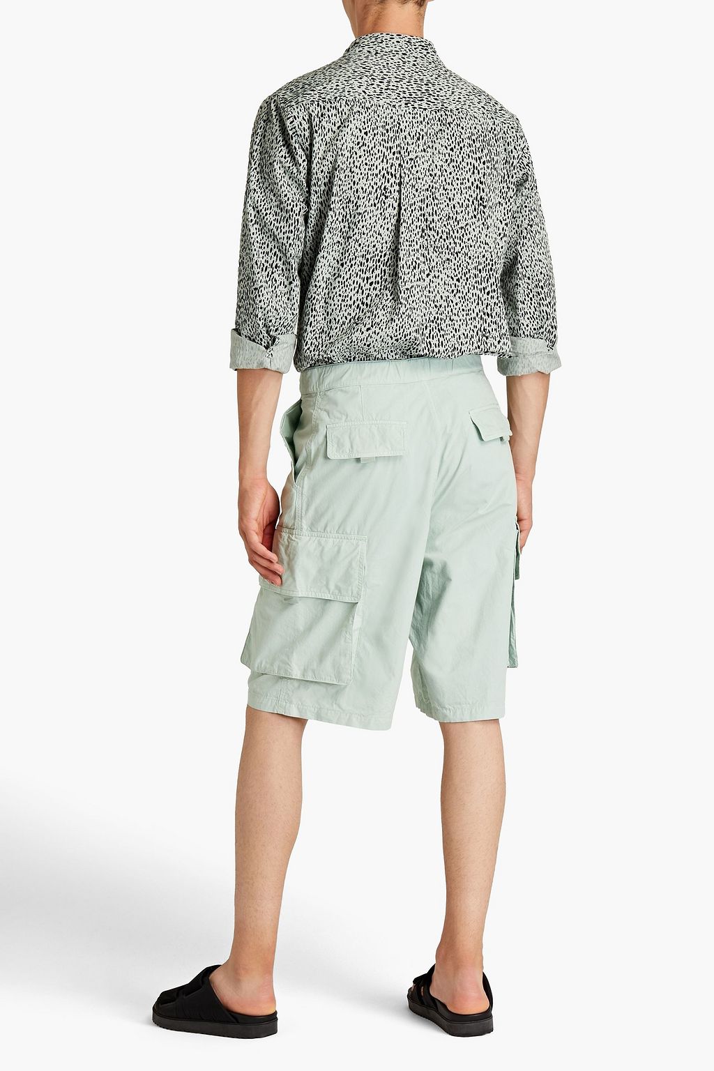 KENZO Cotton cargo shorts