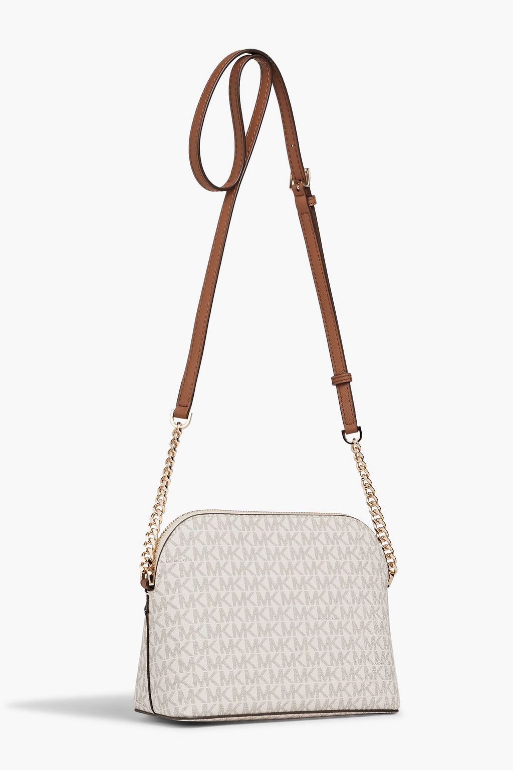 MICHAEL MICHAEL KORS Jet Set Travel logo-print coated-canvas shoulder bag