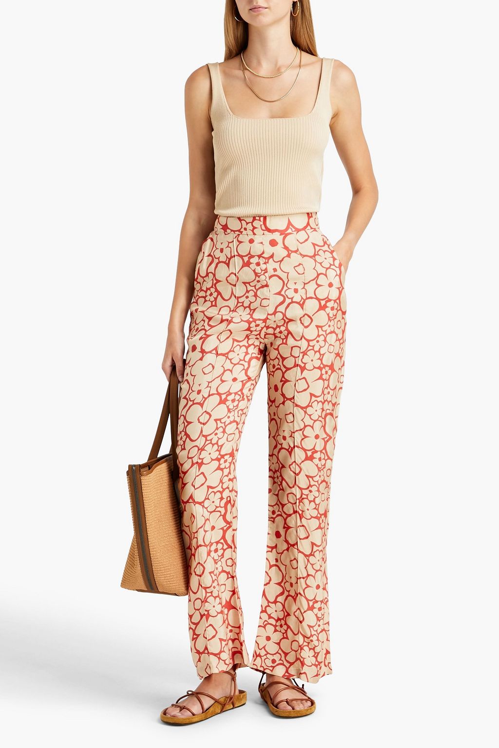 DESERT BLOOM STRETCH WOVEN PANTS main image 0