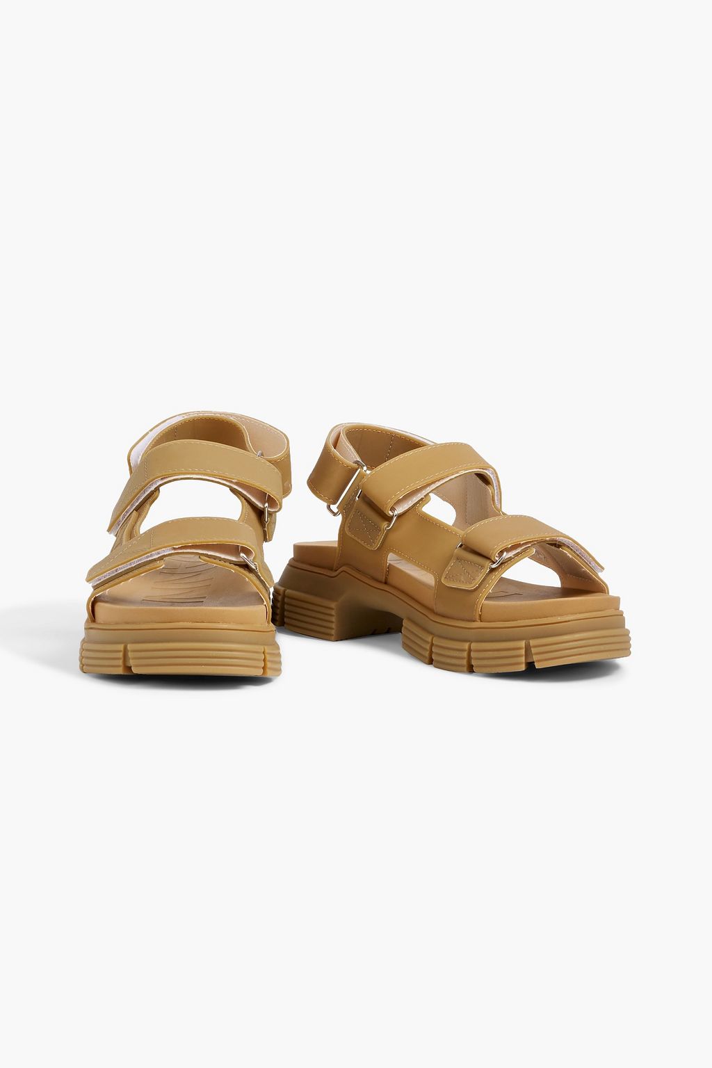 GANNI Rubber sandals | THE OUTNET