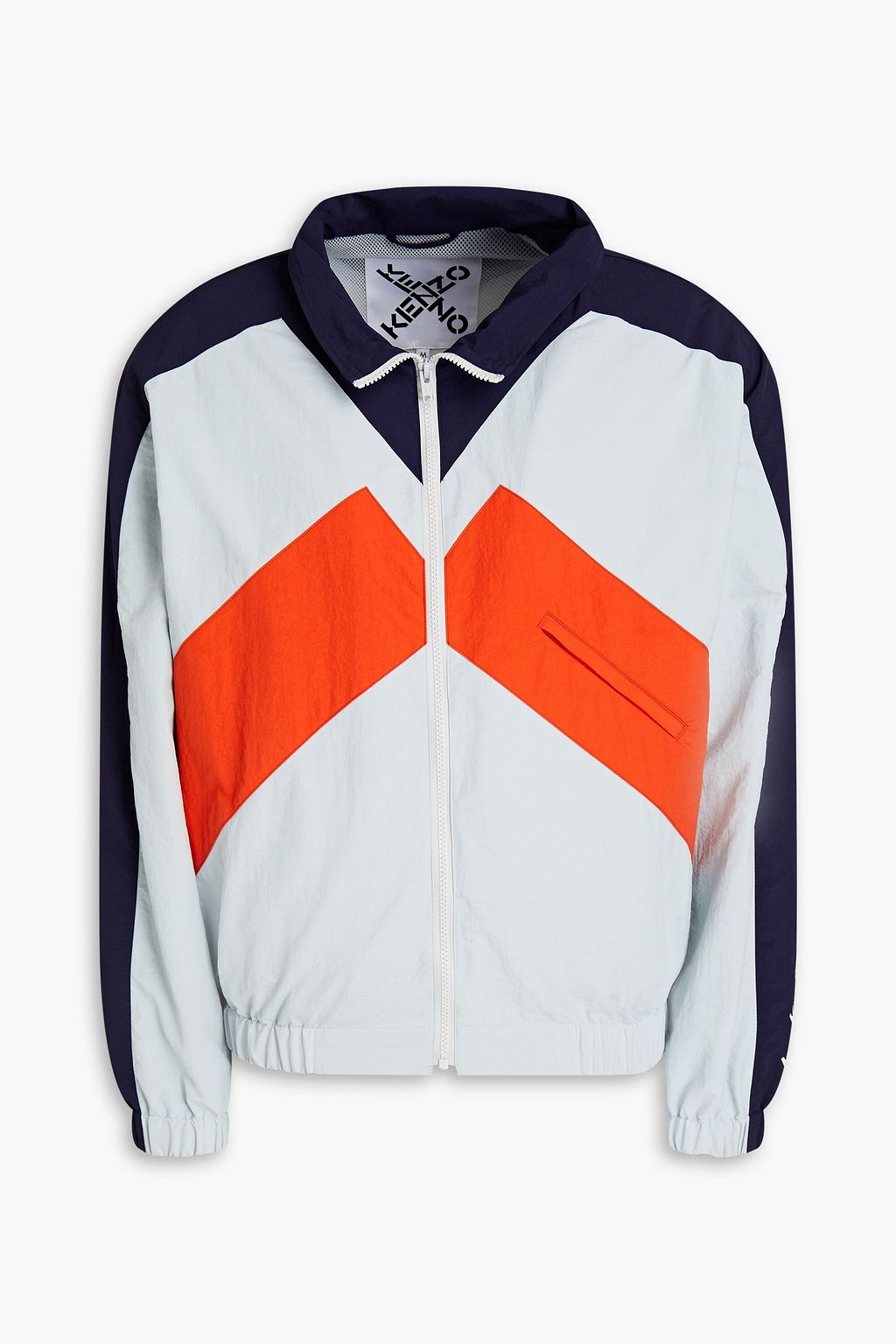 COLOR BLOCK LOGO TRACK JACKET