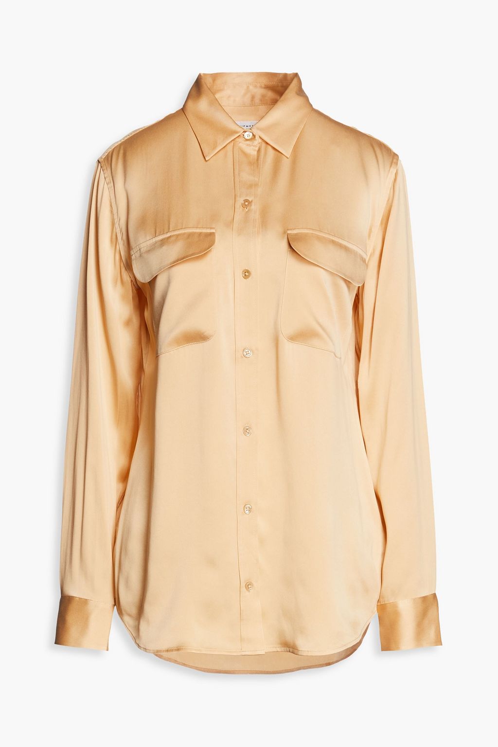 equipment signature silk shirt