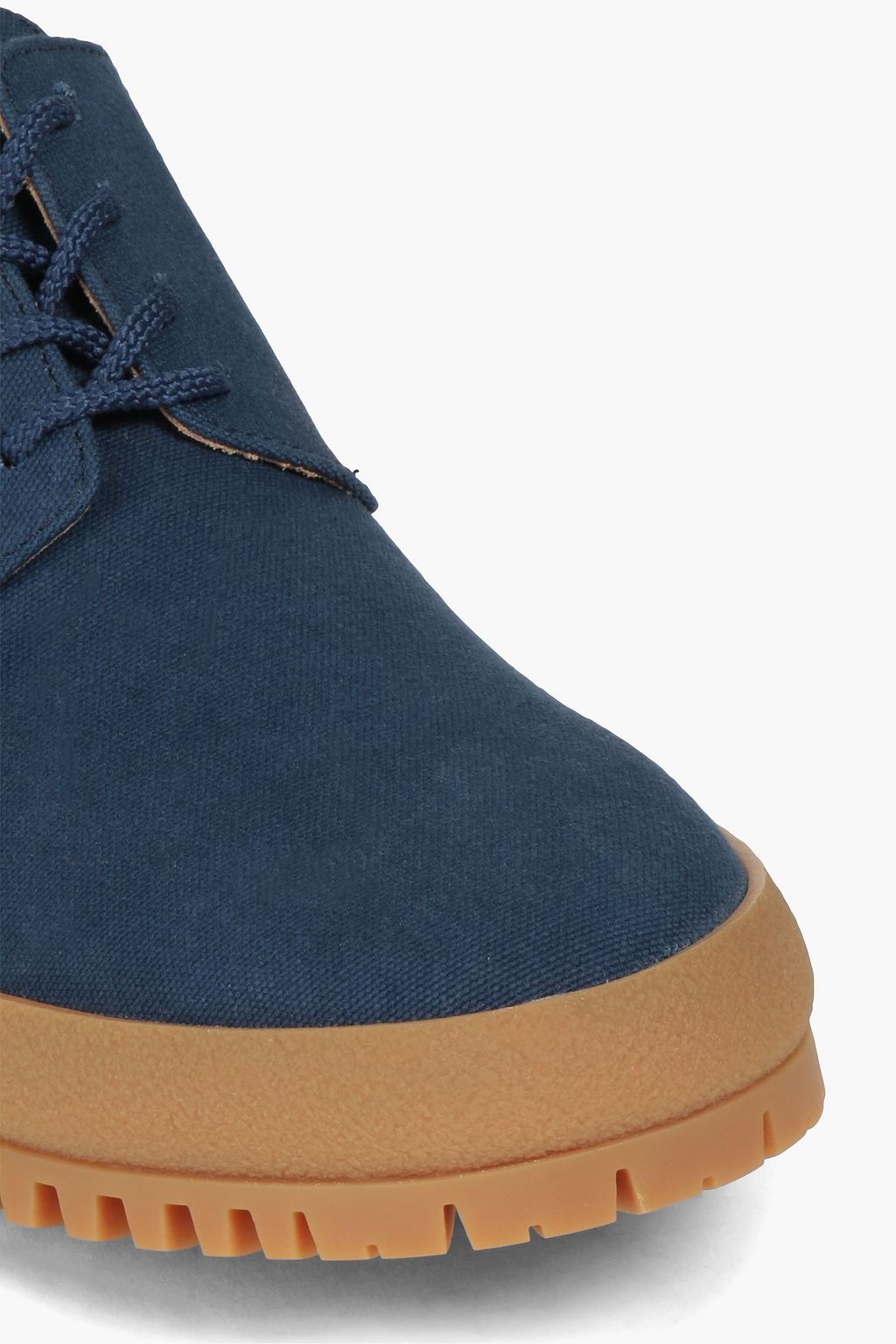 KENZO Trek cotton-canvas derby shoes