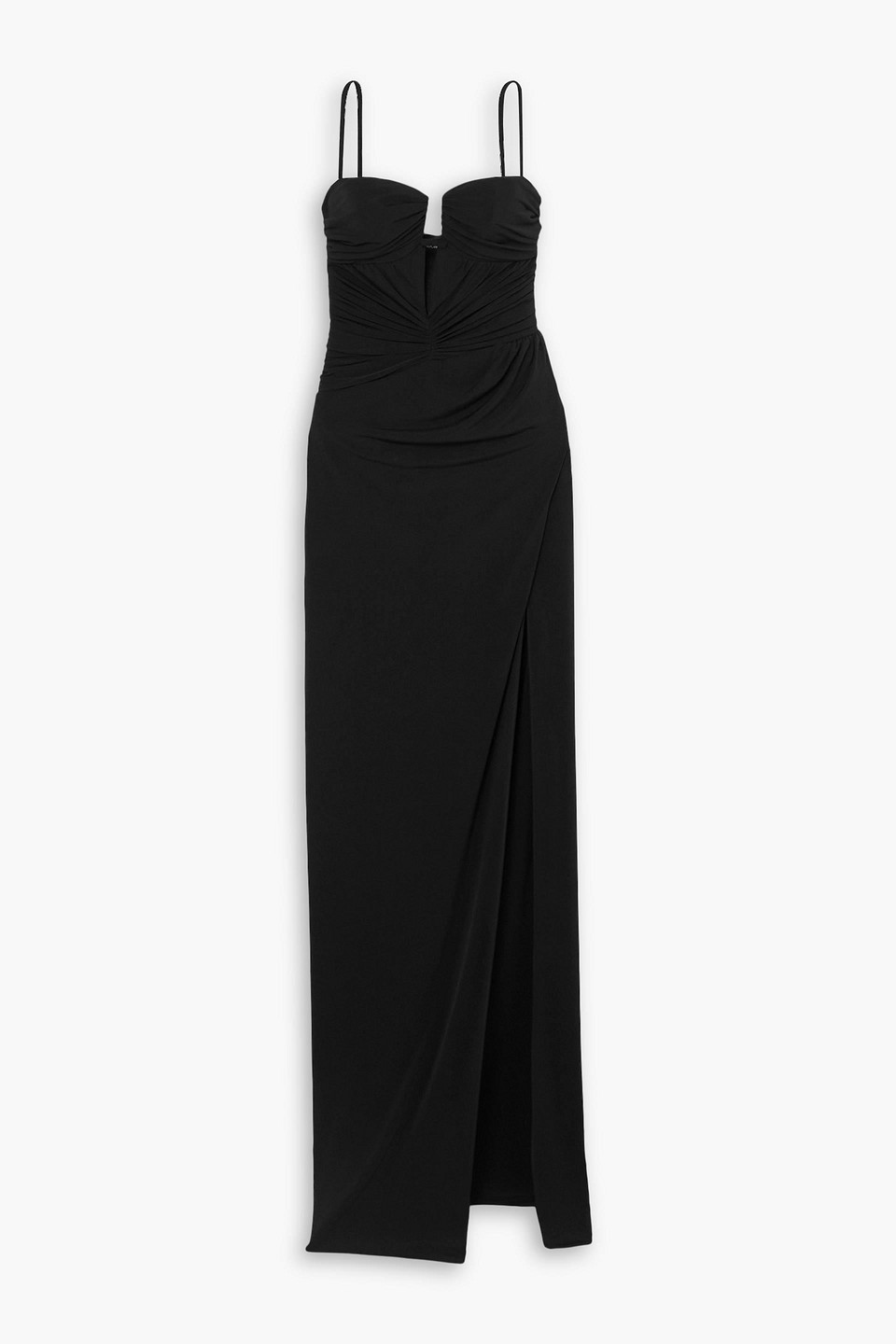 Caroline ruched jersey gown