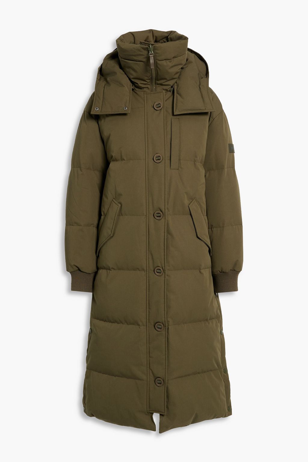 ARMY BY YVES SALOMON Quilted shell down hooded coat | Sale up to off | THE OUTNET