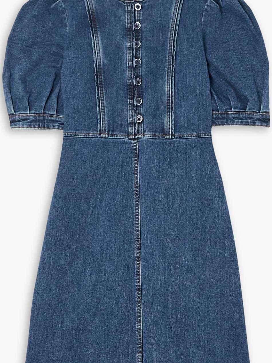 signature denim dress