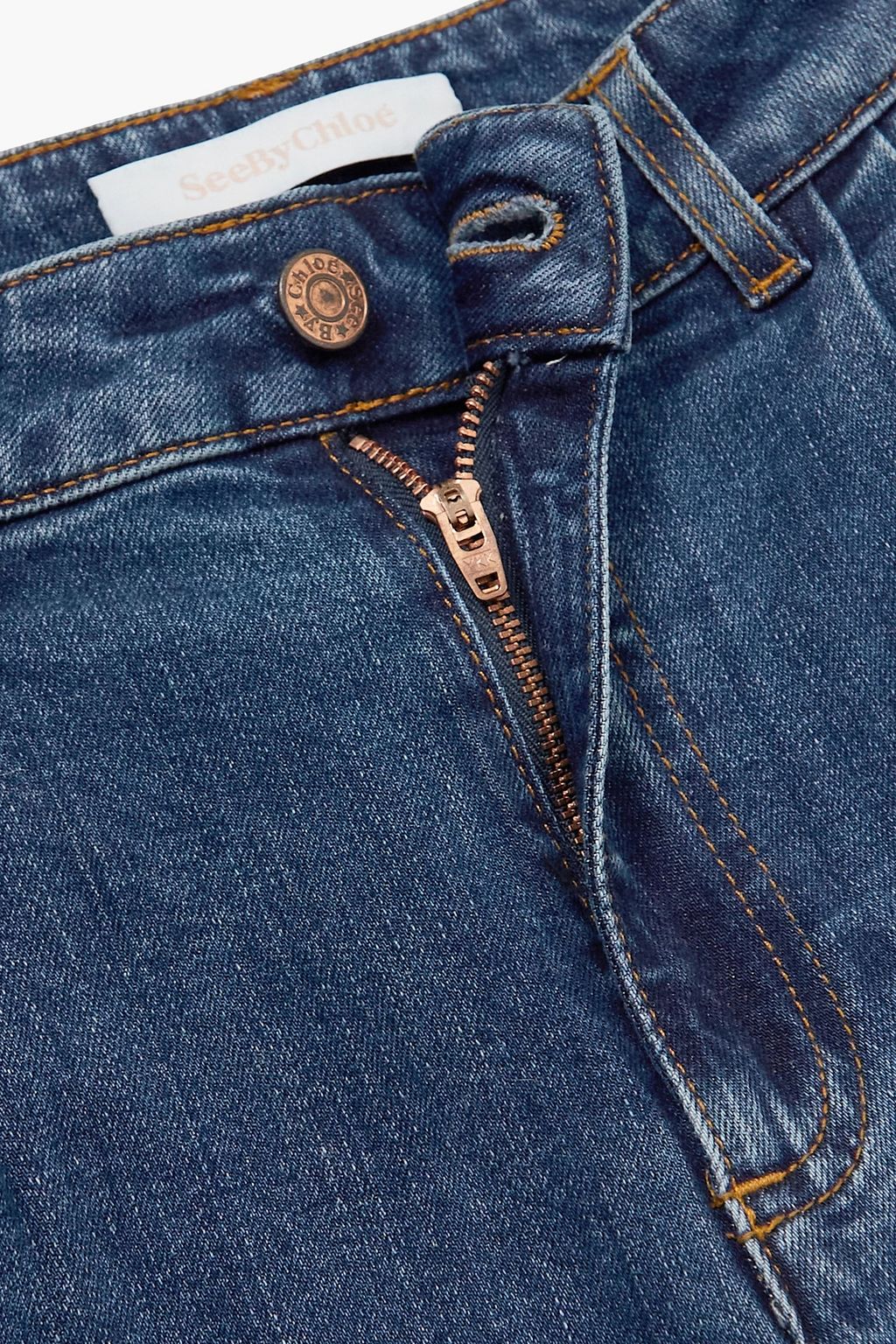 SEE BY CHLOÉ High-rise tapered jeans