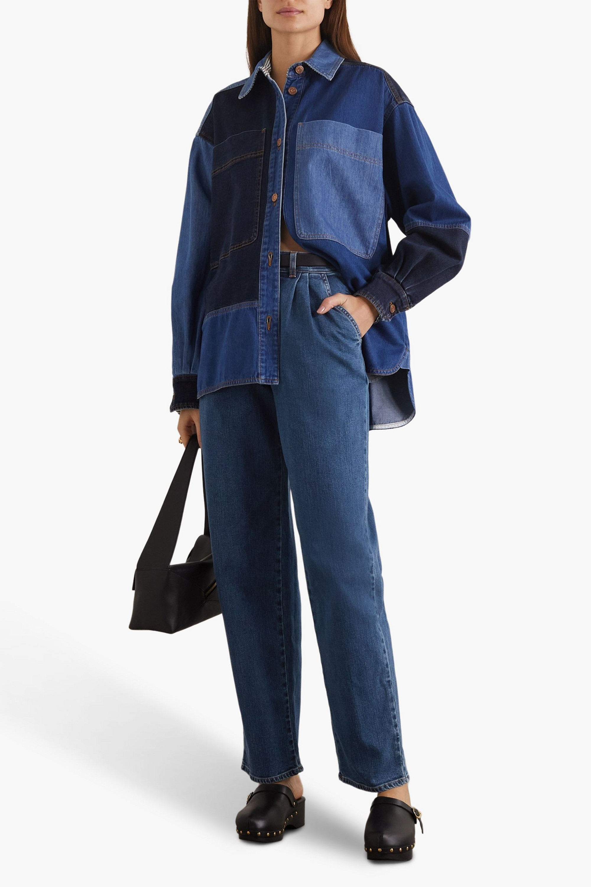 See By Chloé High-rise tapered jeans