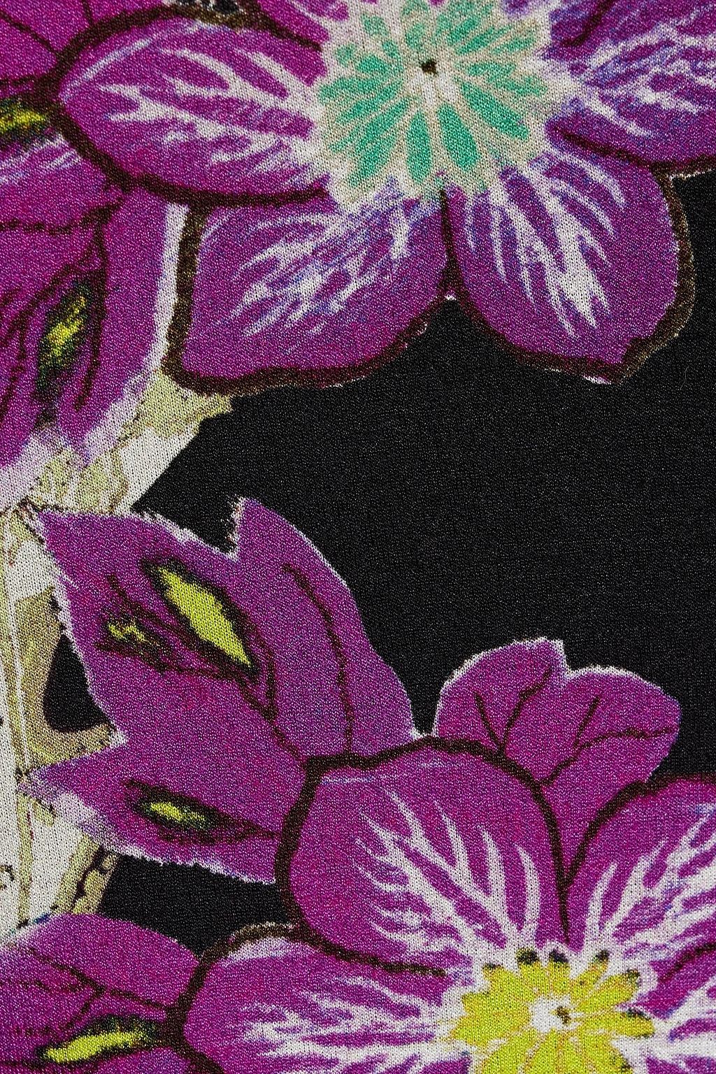 ETRO Printed jersey wide-leg pants