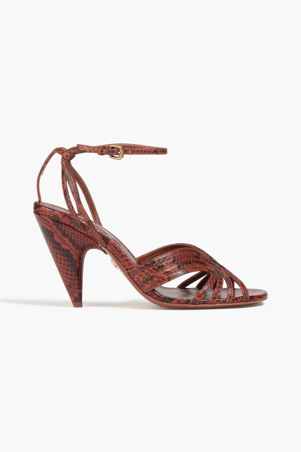 Snake effect sandals 2025