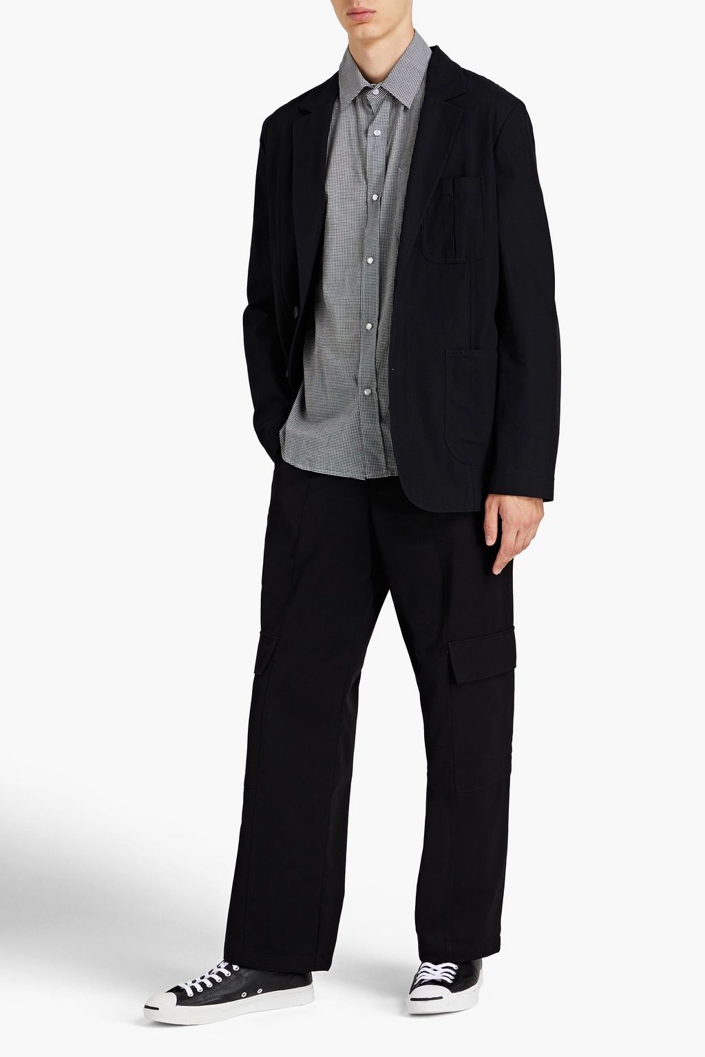 KENZO Cotton-gabardine blazer
