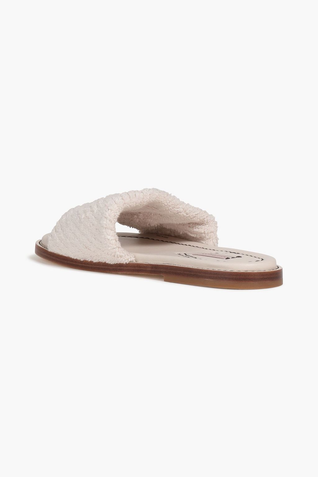 ZIMMERMANN Appliquéd terry slides