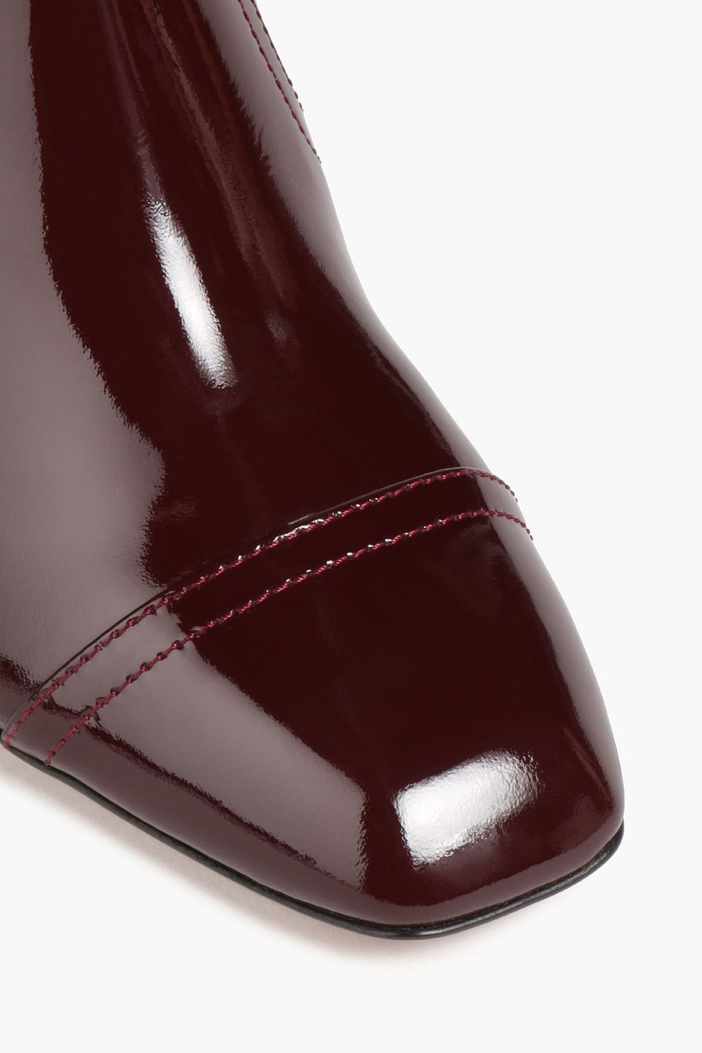 ZIMMERMANN Ankle Boots aus Lackleder