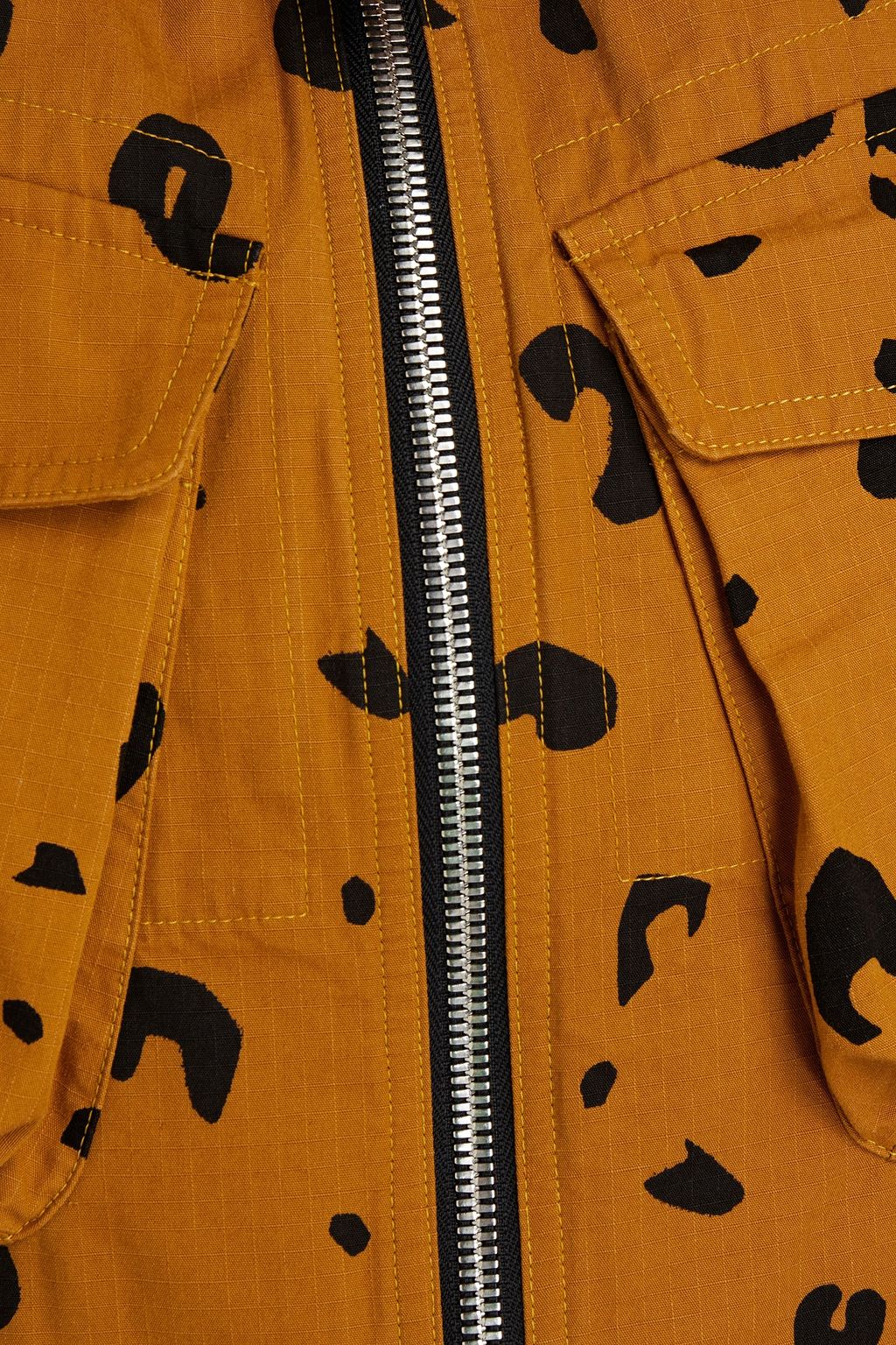 KENZO Leopard-print cotton jacket