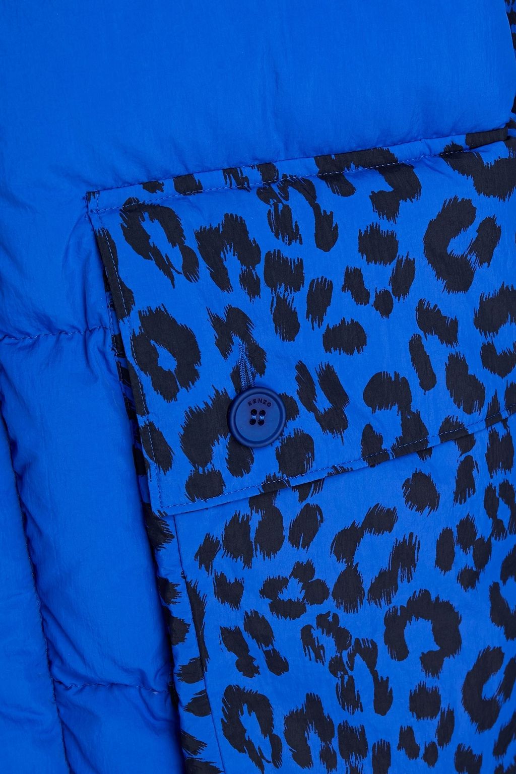 KENZO X KANSAI YAMAMOTO Bedruckte Daunenjacke aus gestepptem Shell