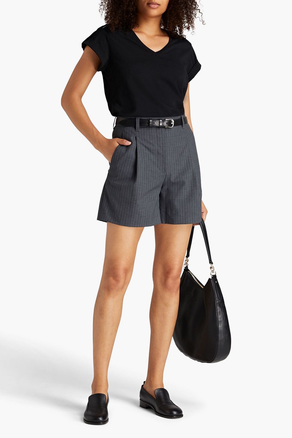 DEREK LAM 10 CROSBY Lynne cotton-jersey T-shirt