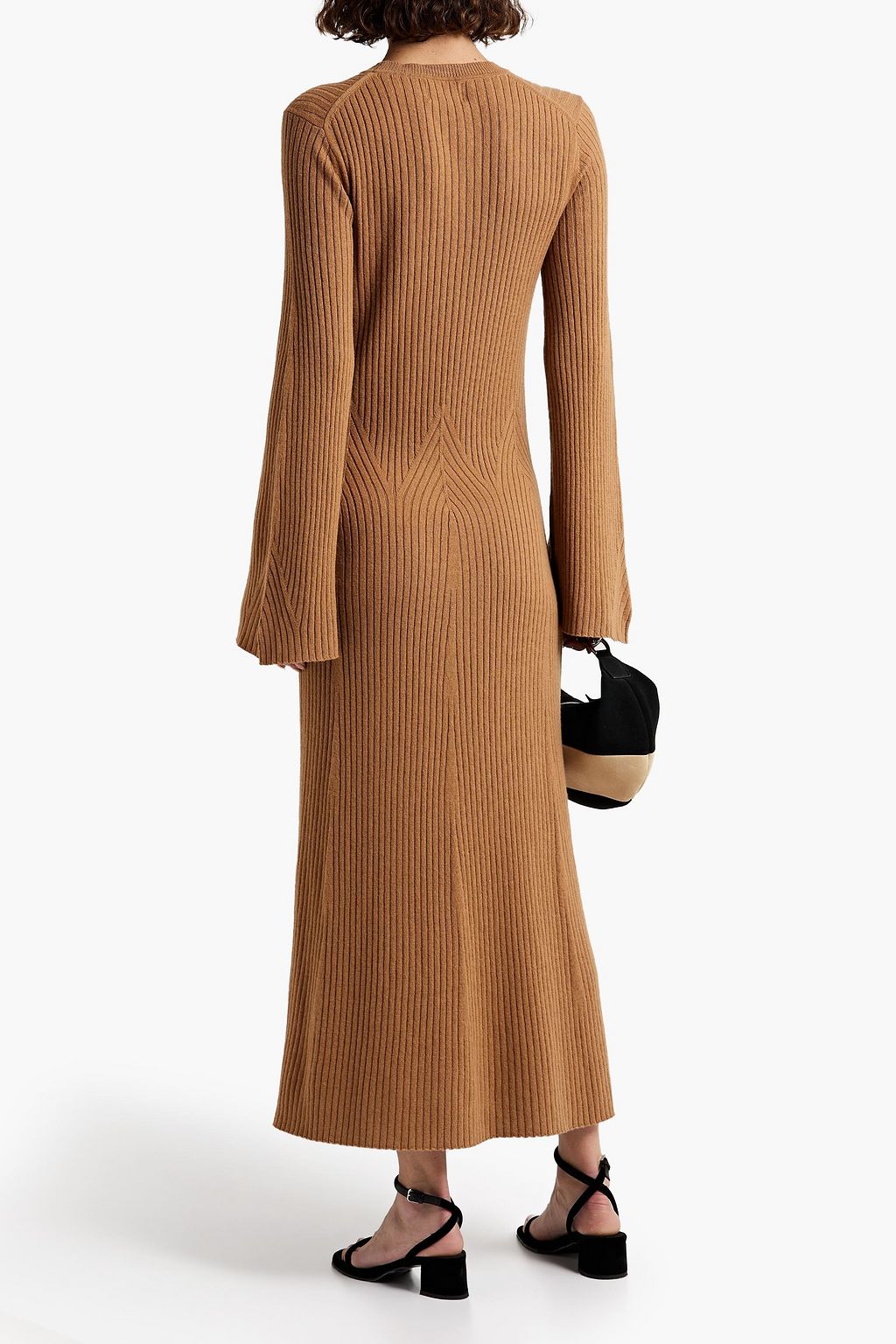 LOULOU STUDIO Ribbed wool and cashmere-blend maxi dress