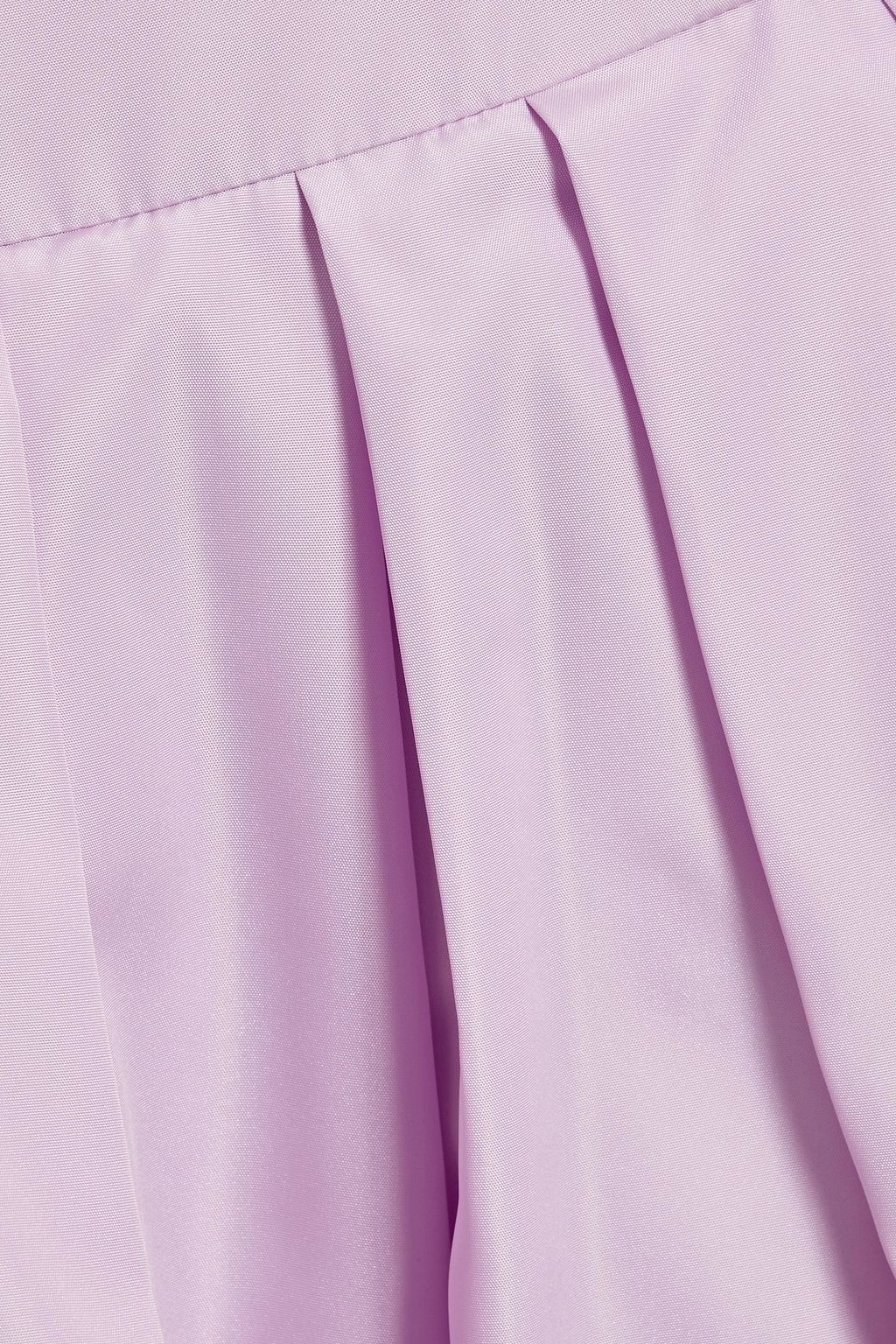 3.1 PHILLIP LIM Pleated taffeta mini skirt