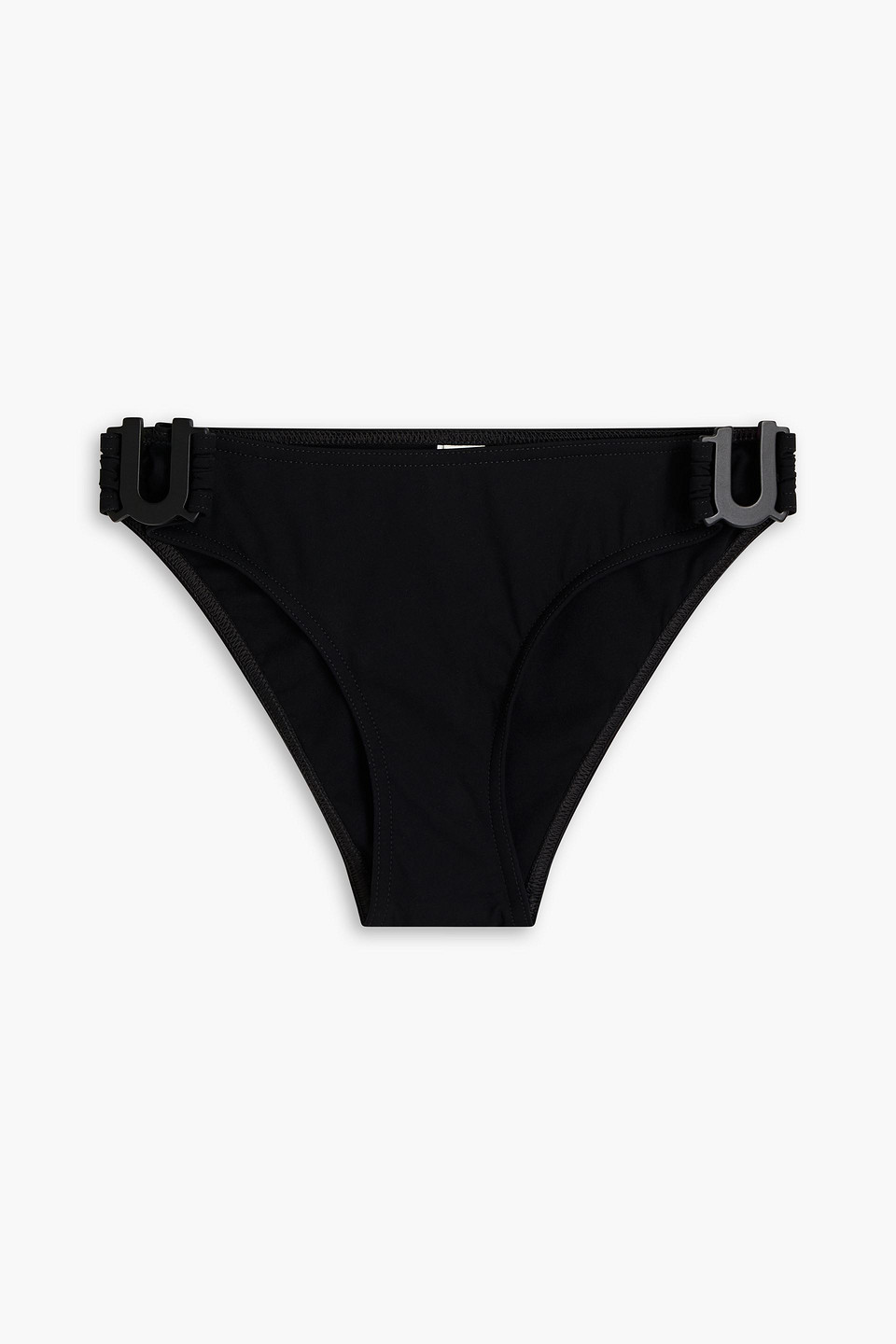 Zimmermann Separates Sculpt Low-rise Bikini Briefs In Black