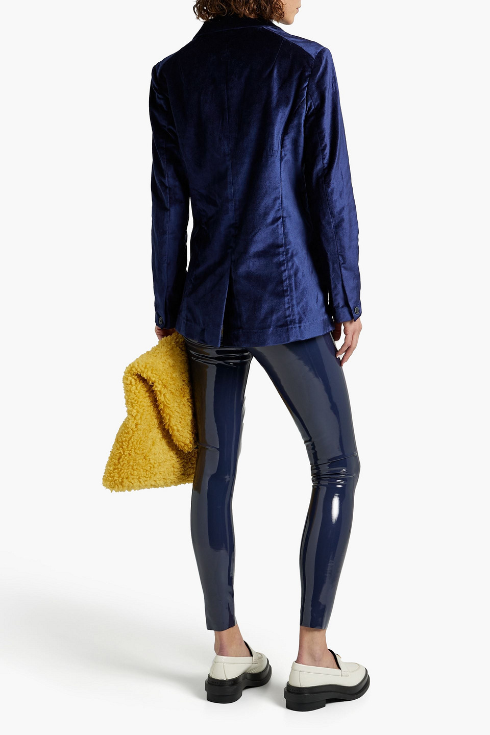 RAG & BONE MONTY COTTON-BLEND VELVET BLAZER