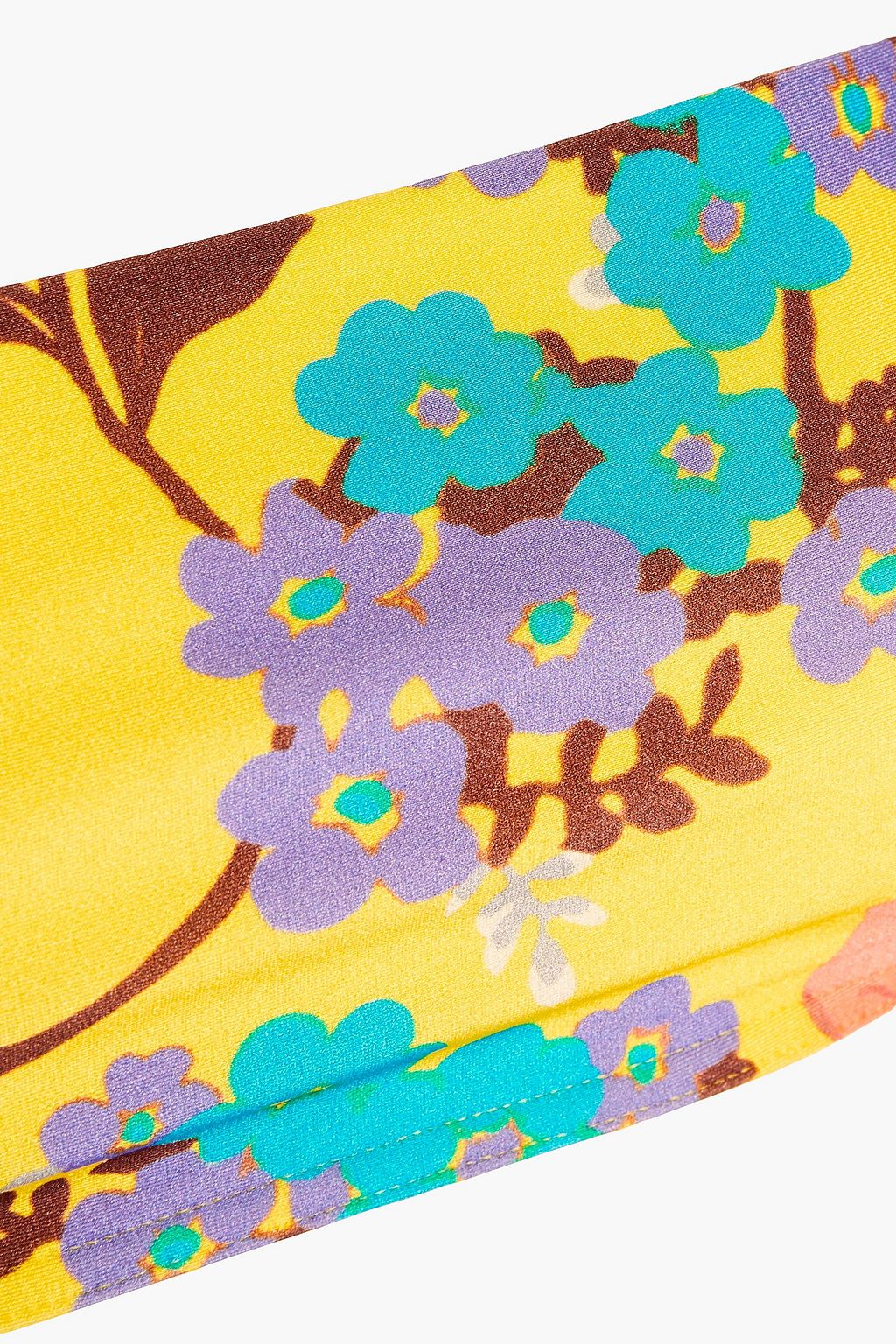 ZIMMERMANN Bandeau-Bikini mit floralem Print