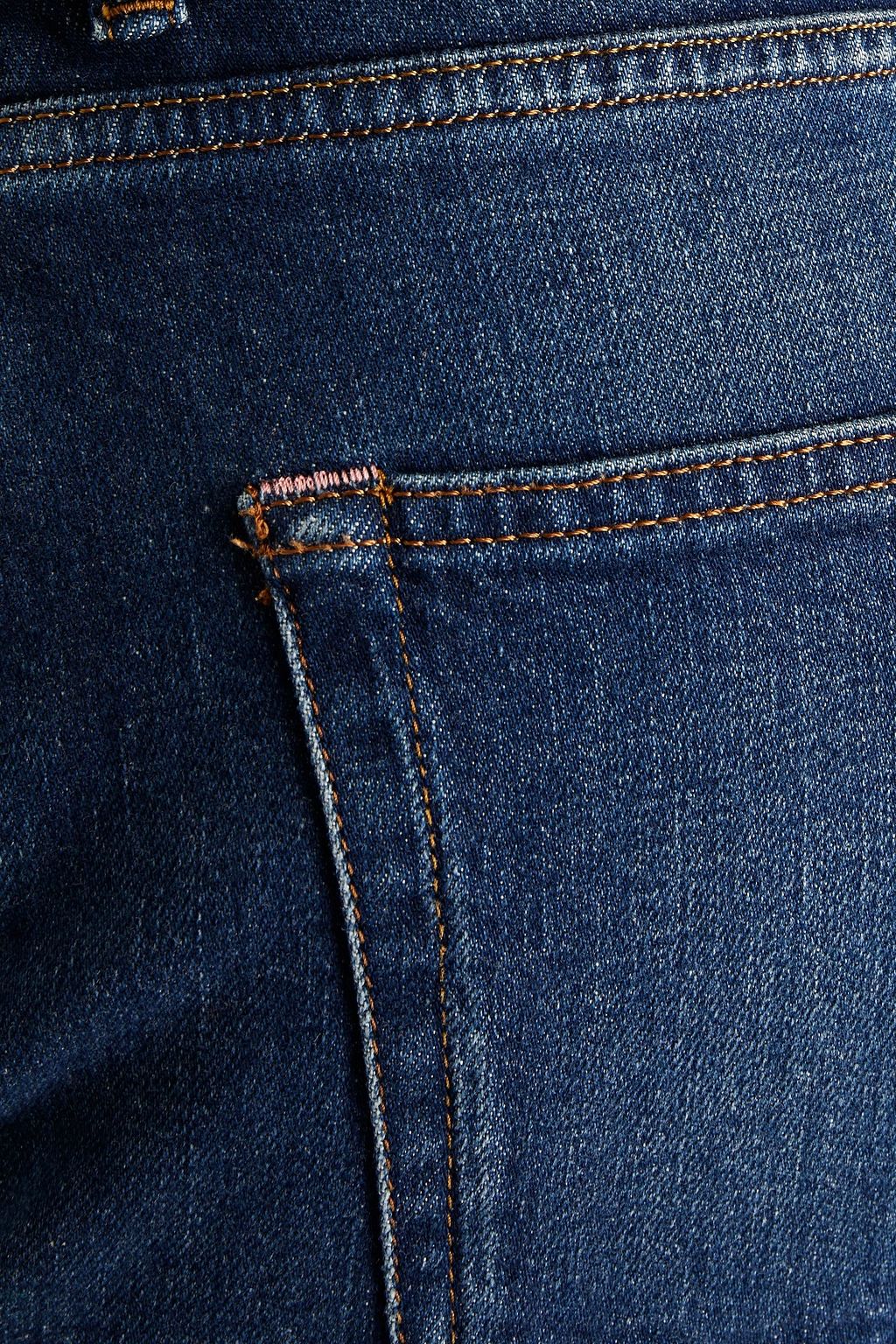 ACNE STUDIOS Faded high-rise slim-leg jeans