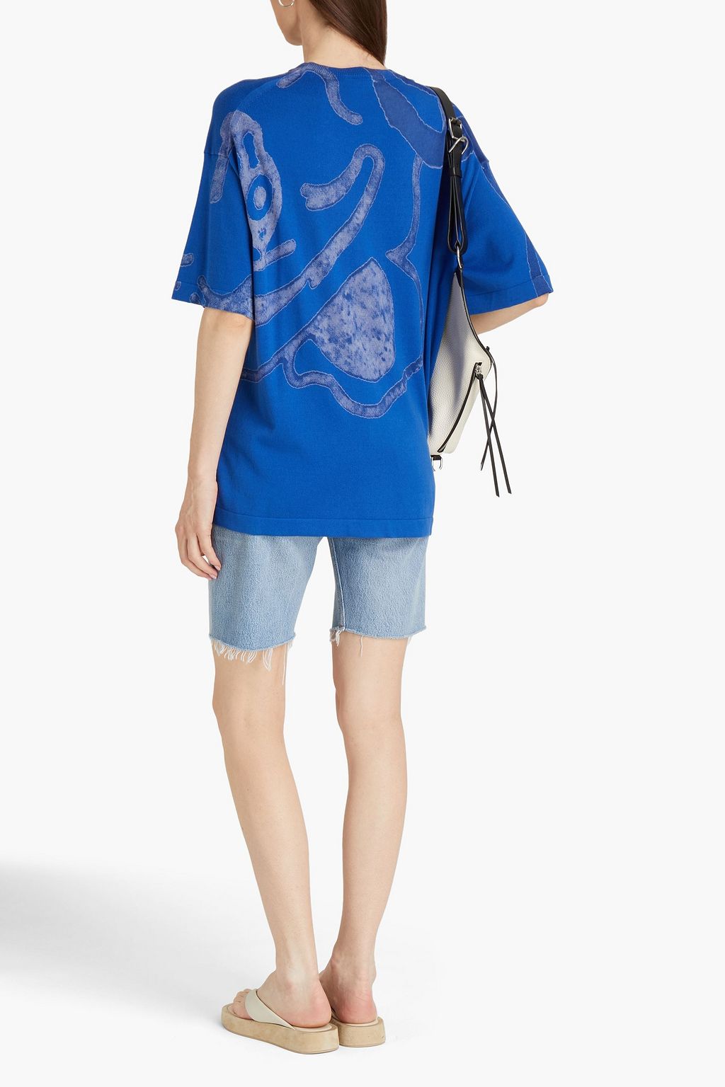KENZO Cotton-jacquard T-shirt