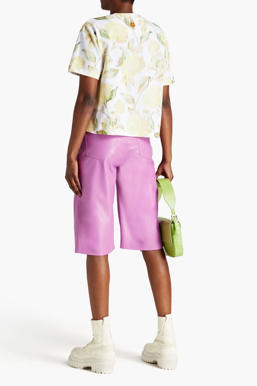 KENZO Floral-print cotton-jersey T-shirt