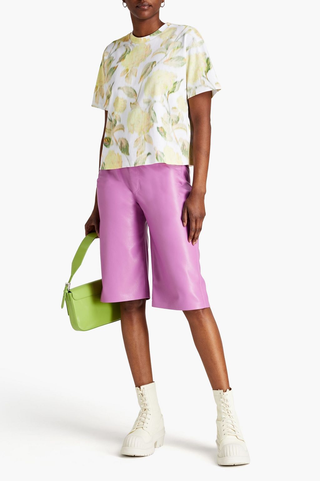 KENZO Floral-print cotton-jersey T-shirt