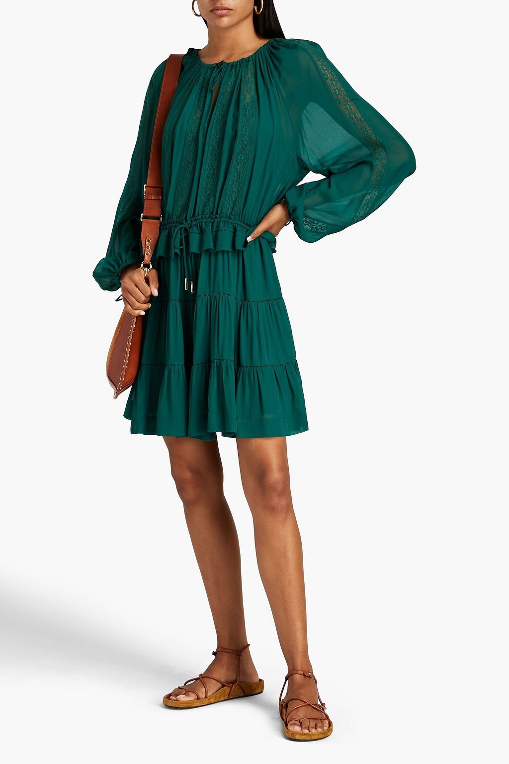 zimmermann rhythm trimmed billow mini