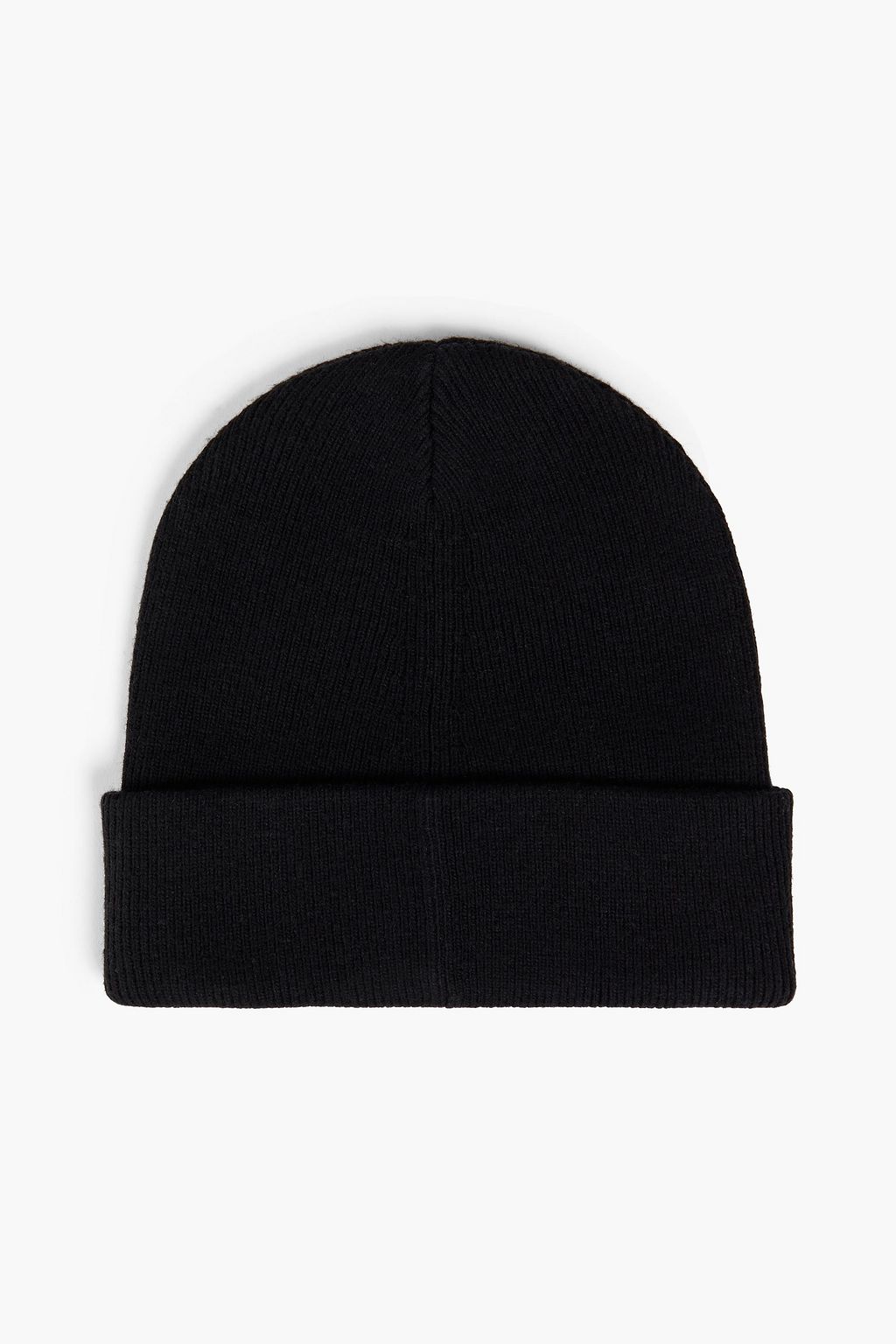 HELMUT LANG Appliquéd ribbed-knit beanie