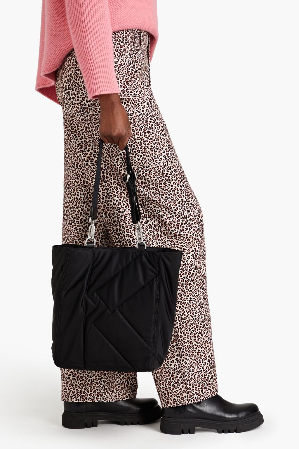 KENZO Quilted shell tote