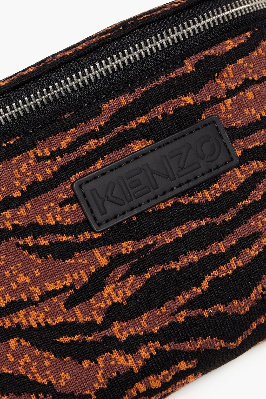 KENZO Tiger-print jacquard belt bag