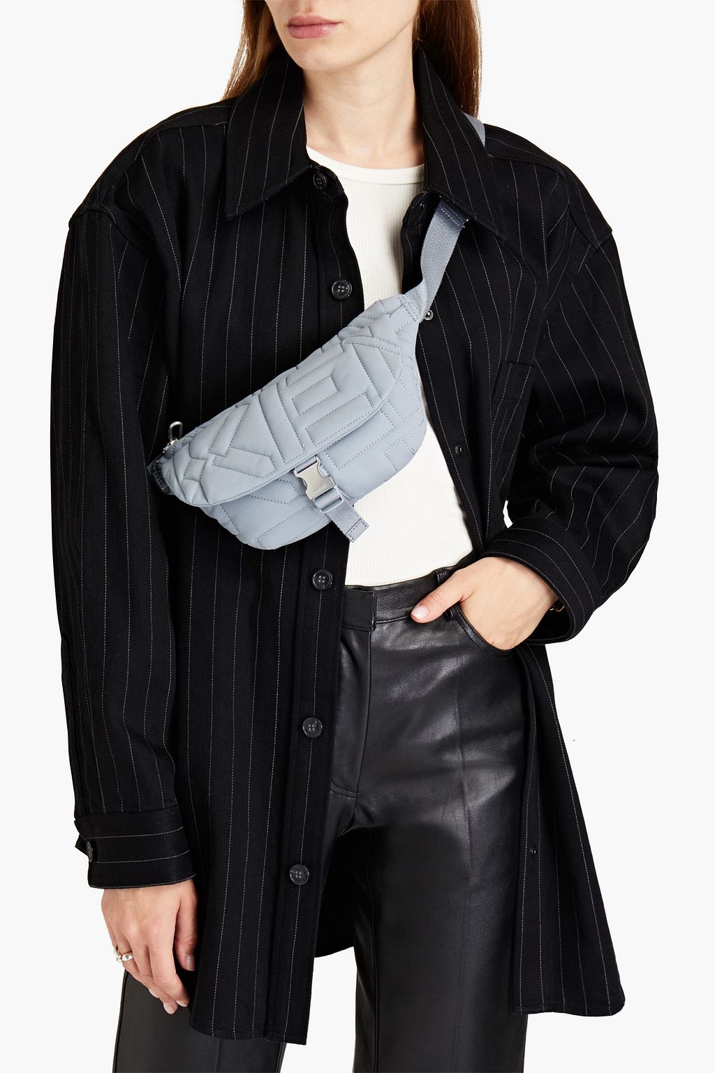 KENZO Quilted shell belt bag THE