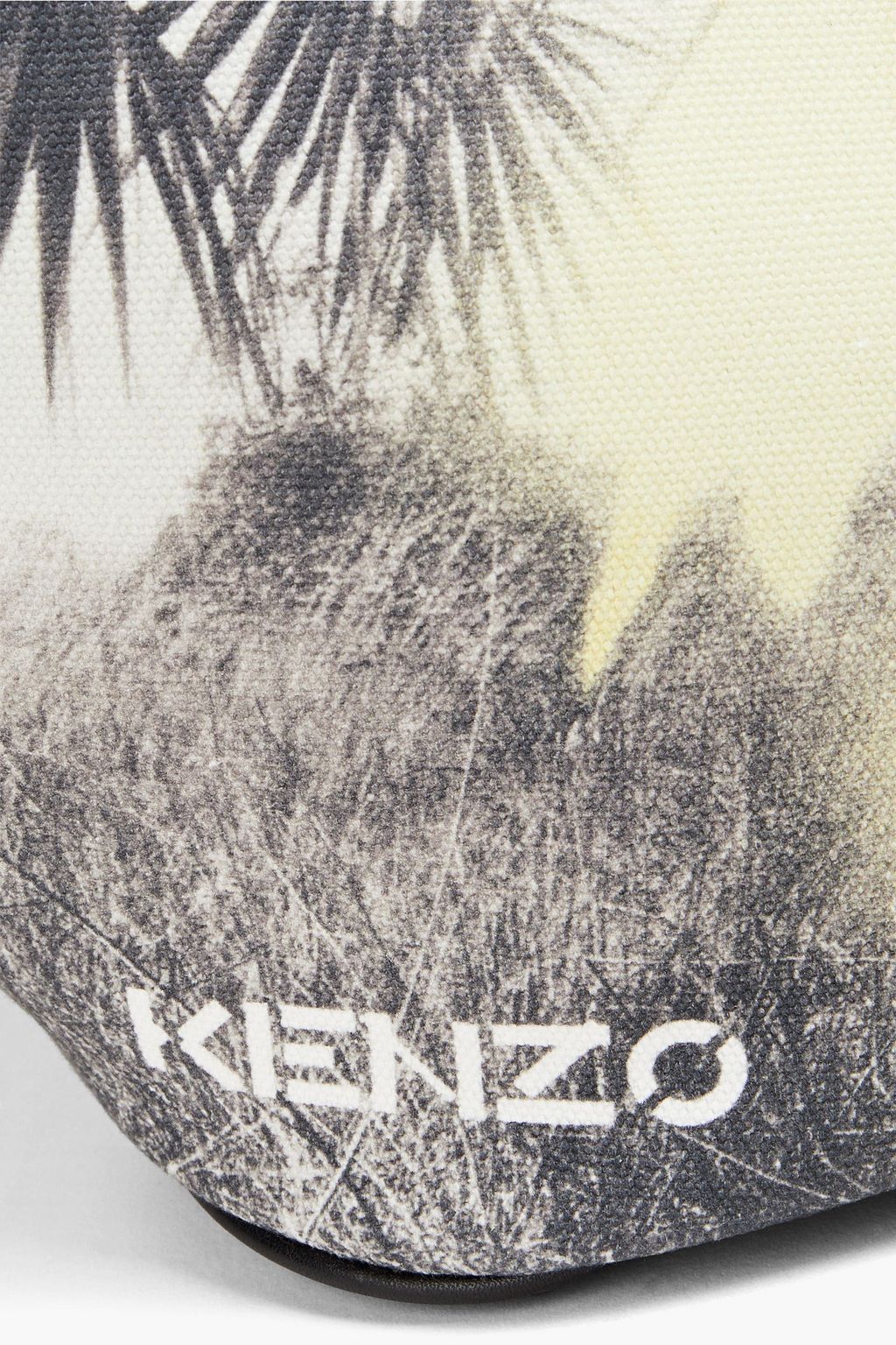 KENZO Printed cotton-canvas tote