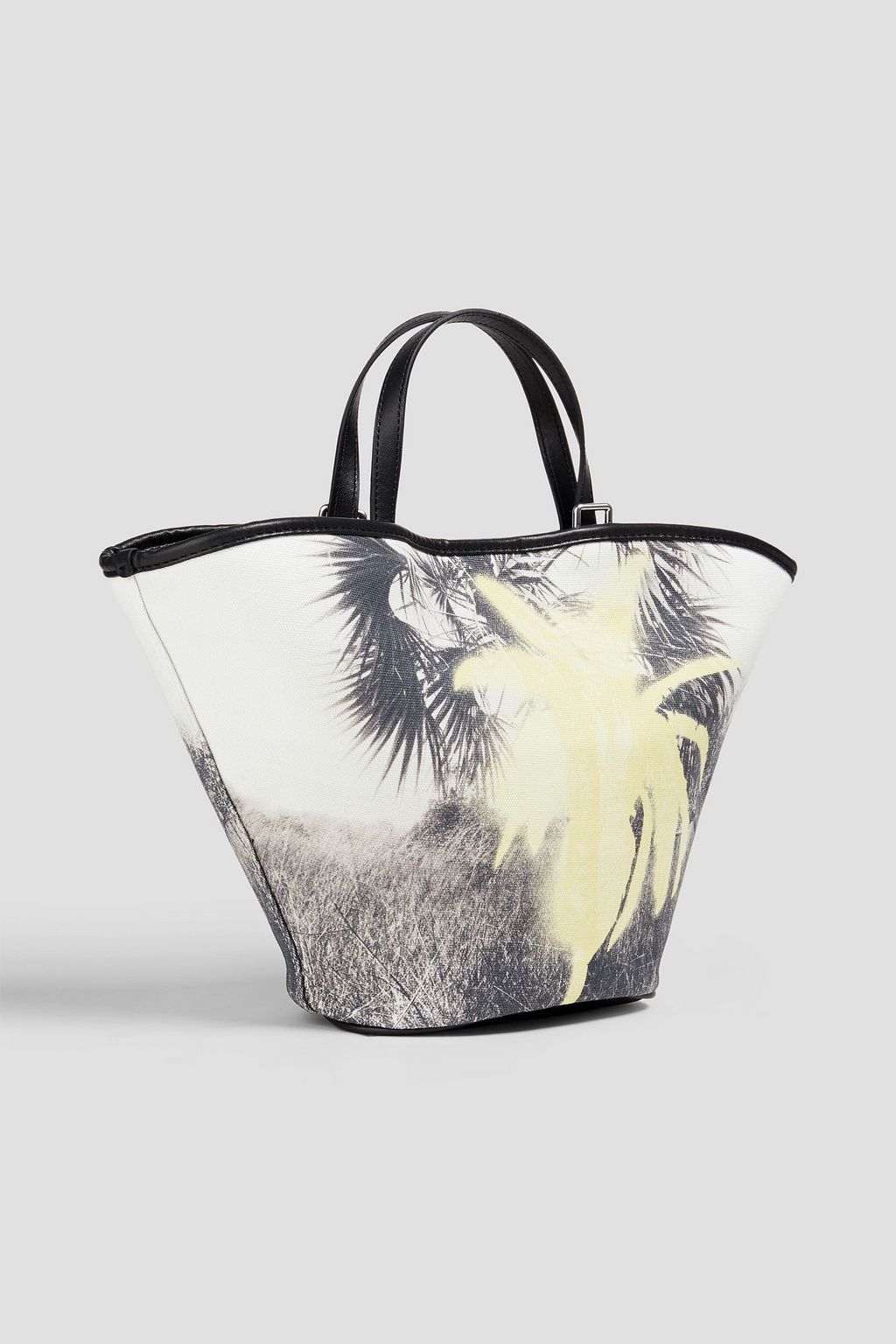 KENZO Printed cotton-canvas tote